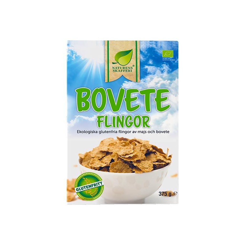Naturens Skafferi Boveteflingor Glutenfri 375g