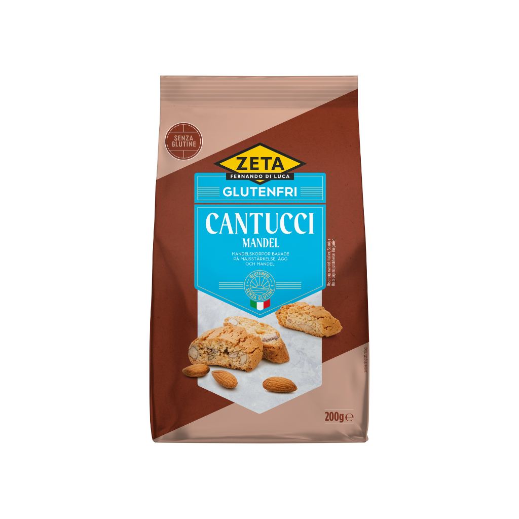 Zeta Cantucci Mandel Glutenfri 200g