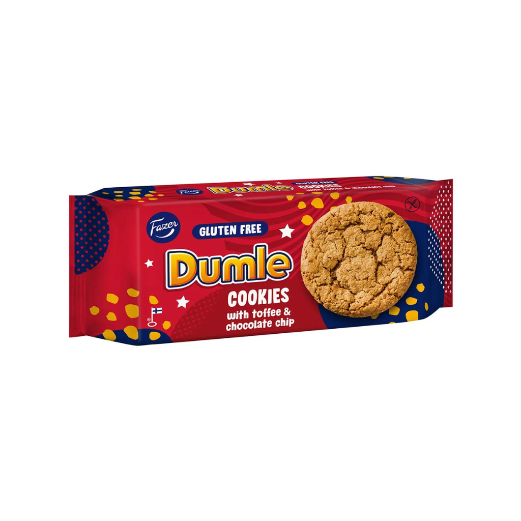 Fazer Dumle Cookies Glutenfri 140g