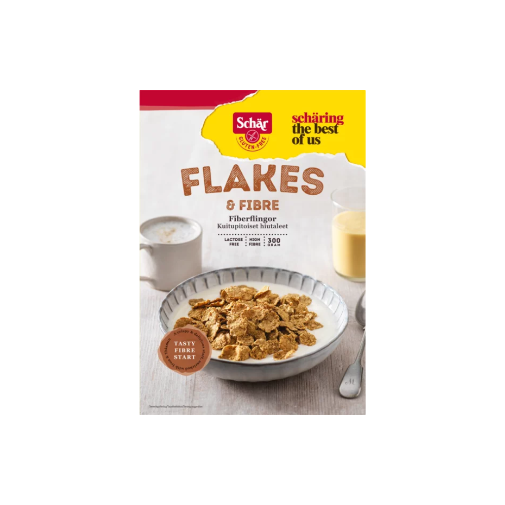 Schär Flakes & Fibre Glutenfri 300g