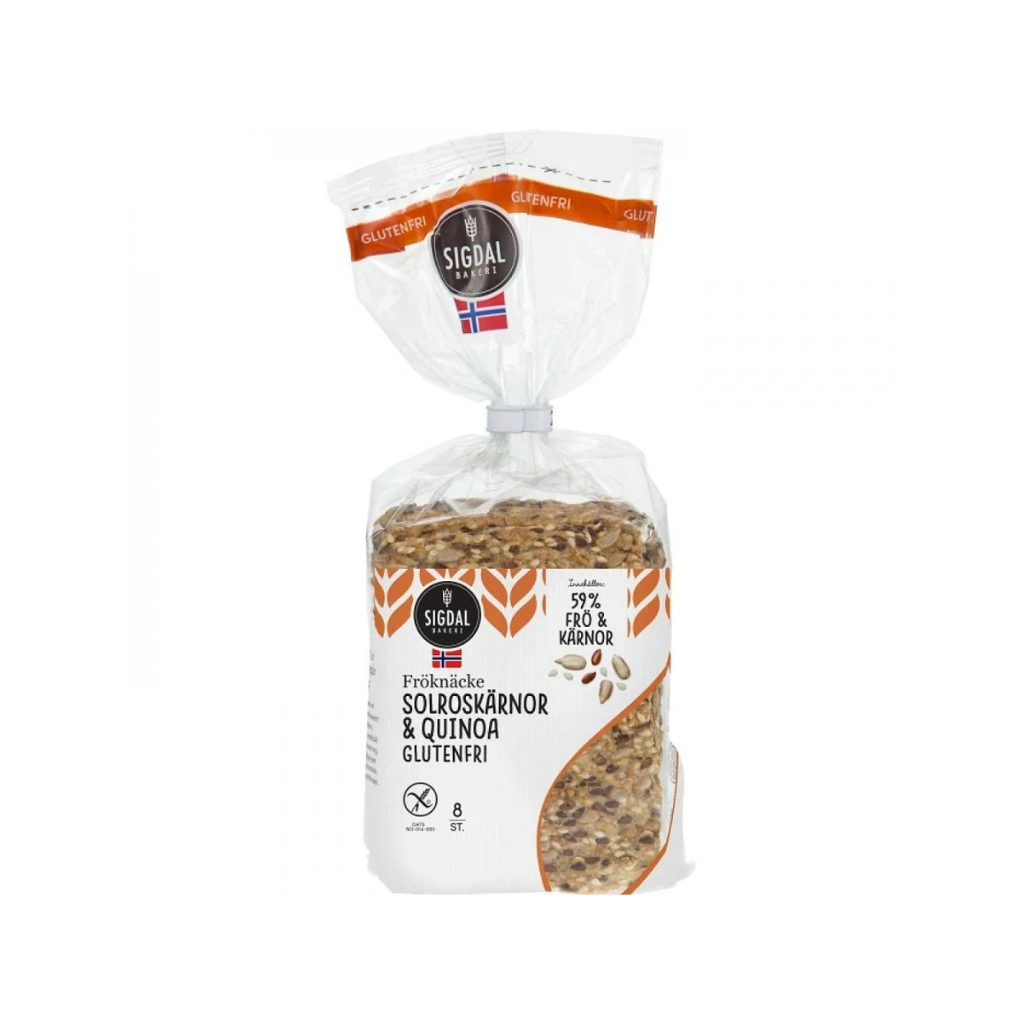 Sigdal Fröknäcke Solroskärnor & Quinoa Glutenfri 190g