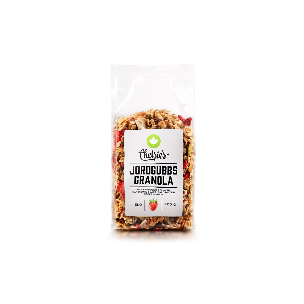 Chelsie´s Granola Jordgubb Glutenfri 400g