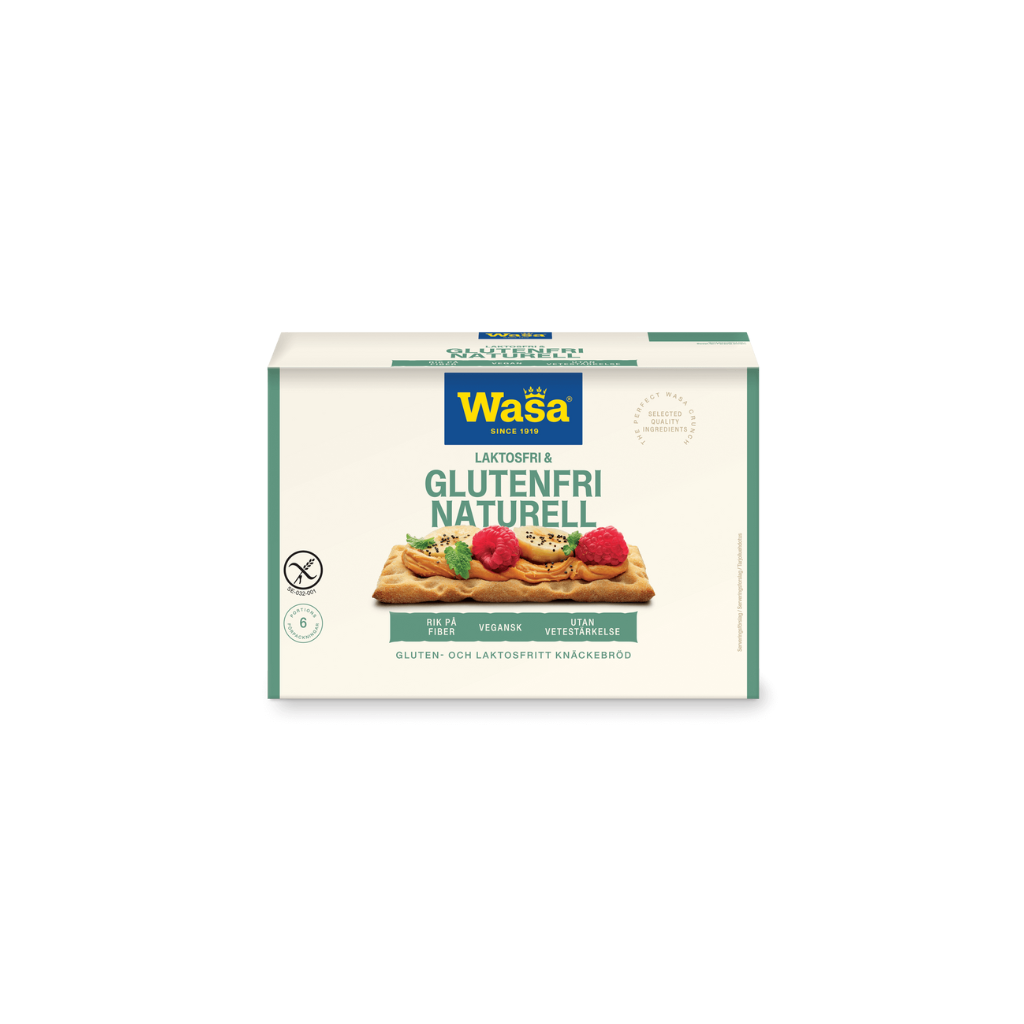 Wasa Knäckebröd Naturell Glutenfri 240g