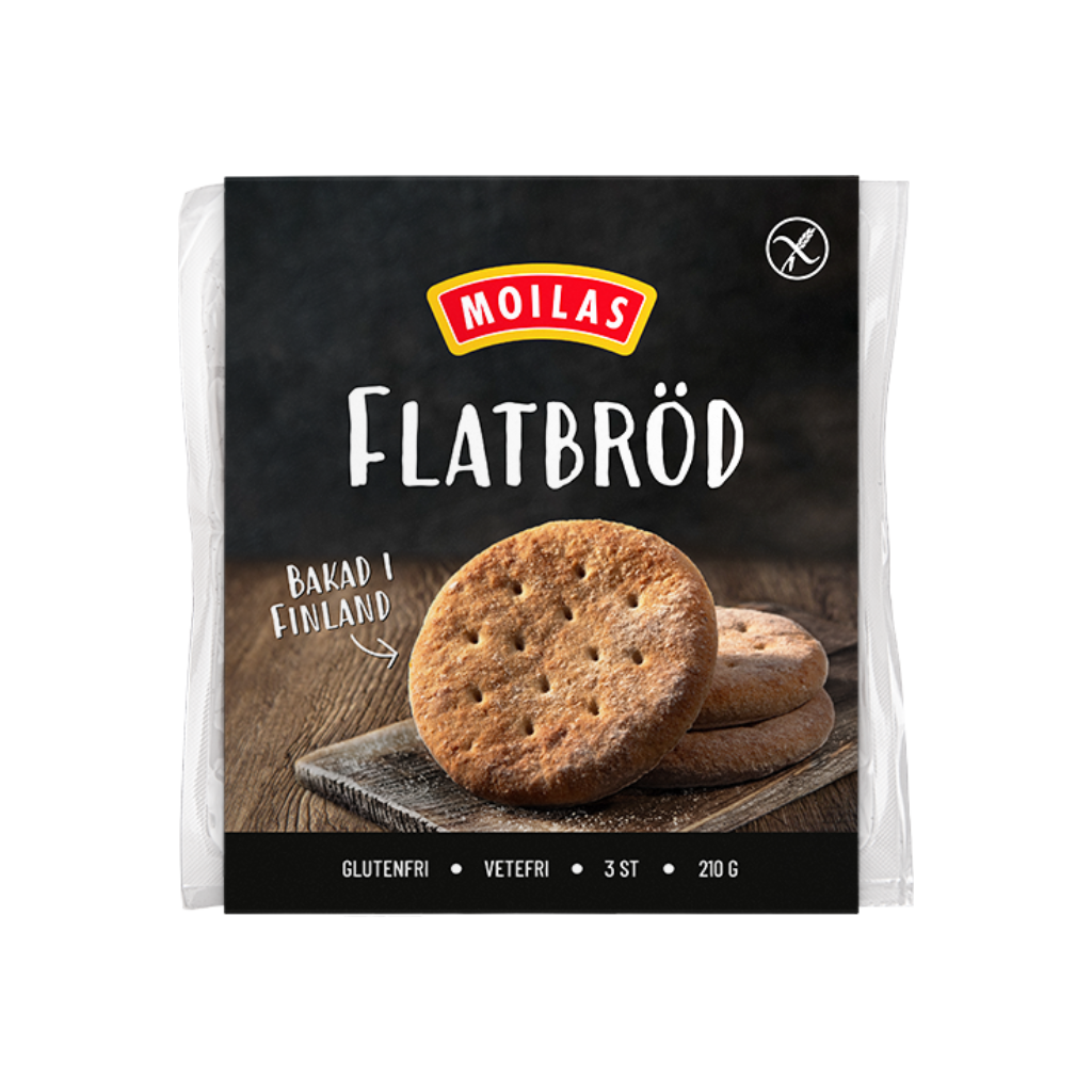 Moilas Flatbröd Glutenfri 210g