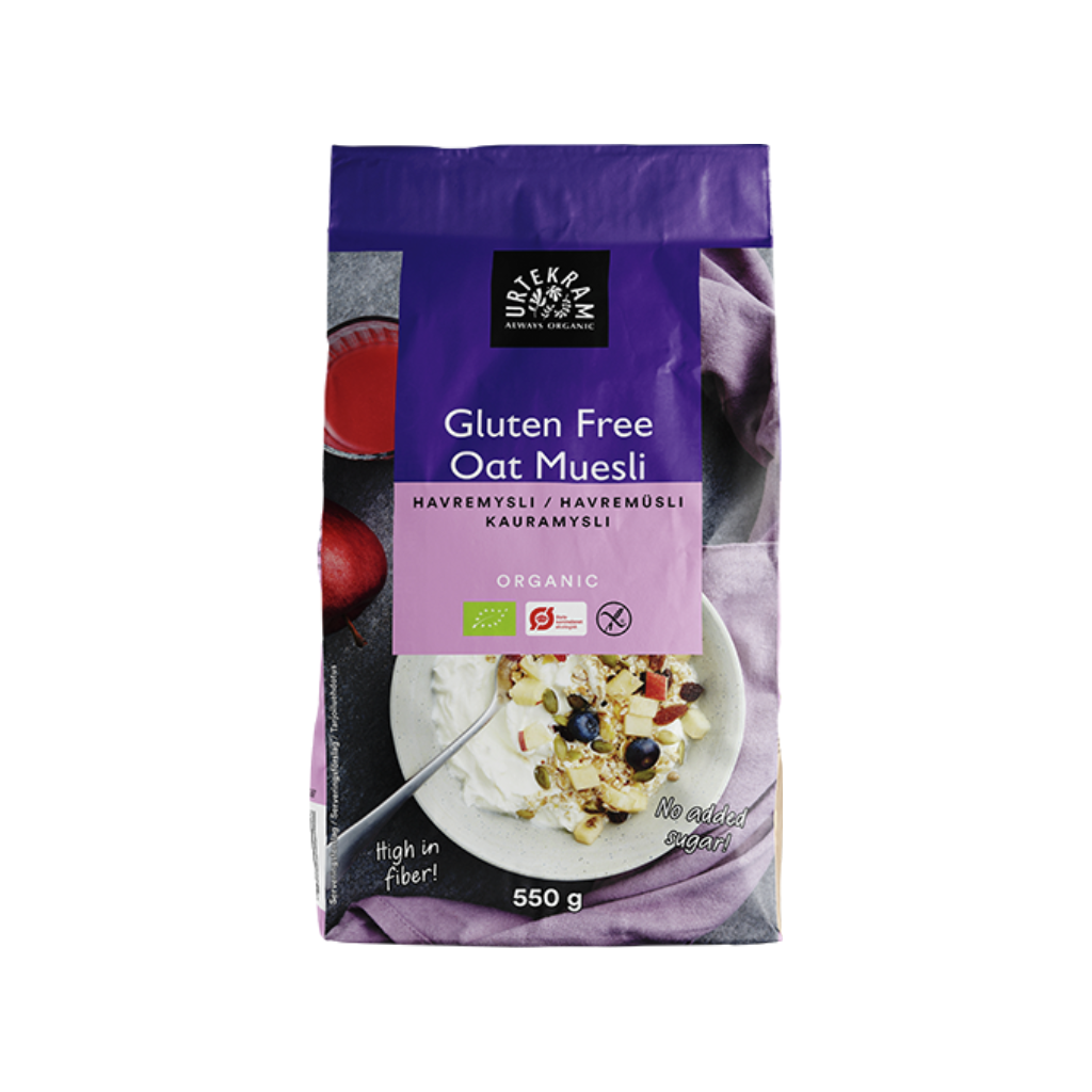 Urtekram Oat Müsli Glutenfri 550g