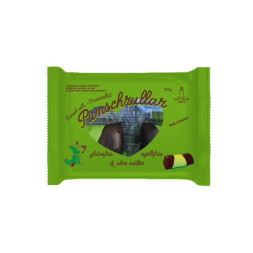 Gottskär Food Punschrullar Glutenfri 160g