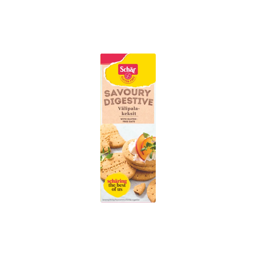 Schär Savoury Digestive Glutenfri 160g