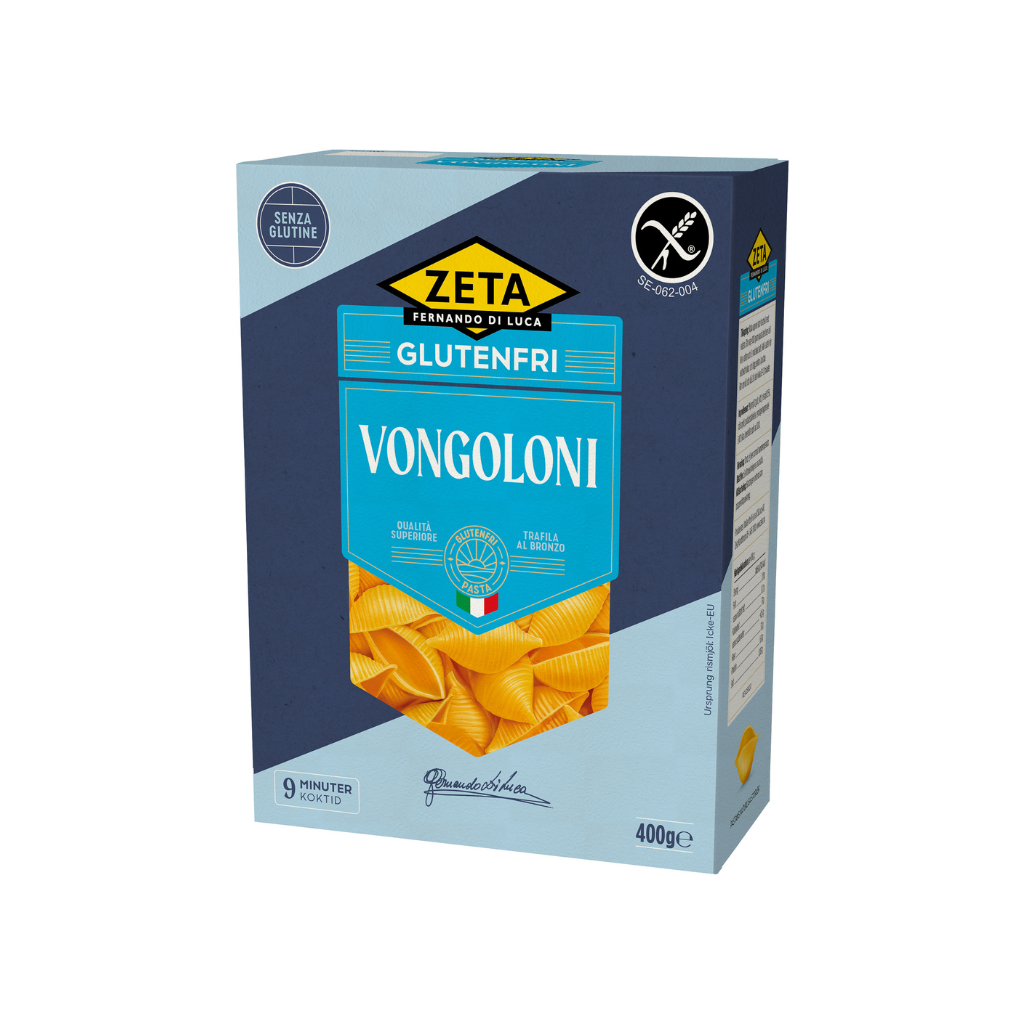 Zeta Vongoloni Glutenfri 400g